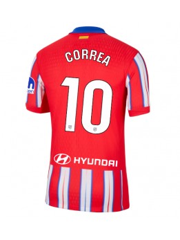 Atletico Madrid Angel Correa #10 Heimtrikot 2024-25 Kurzarm